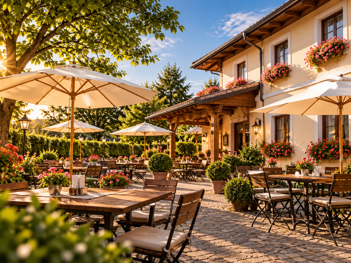 Unsere Gartenwirtschaft