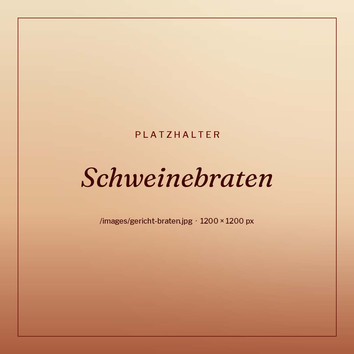 Schweinebraten