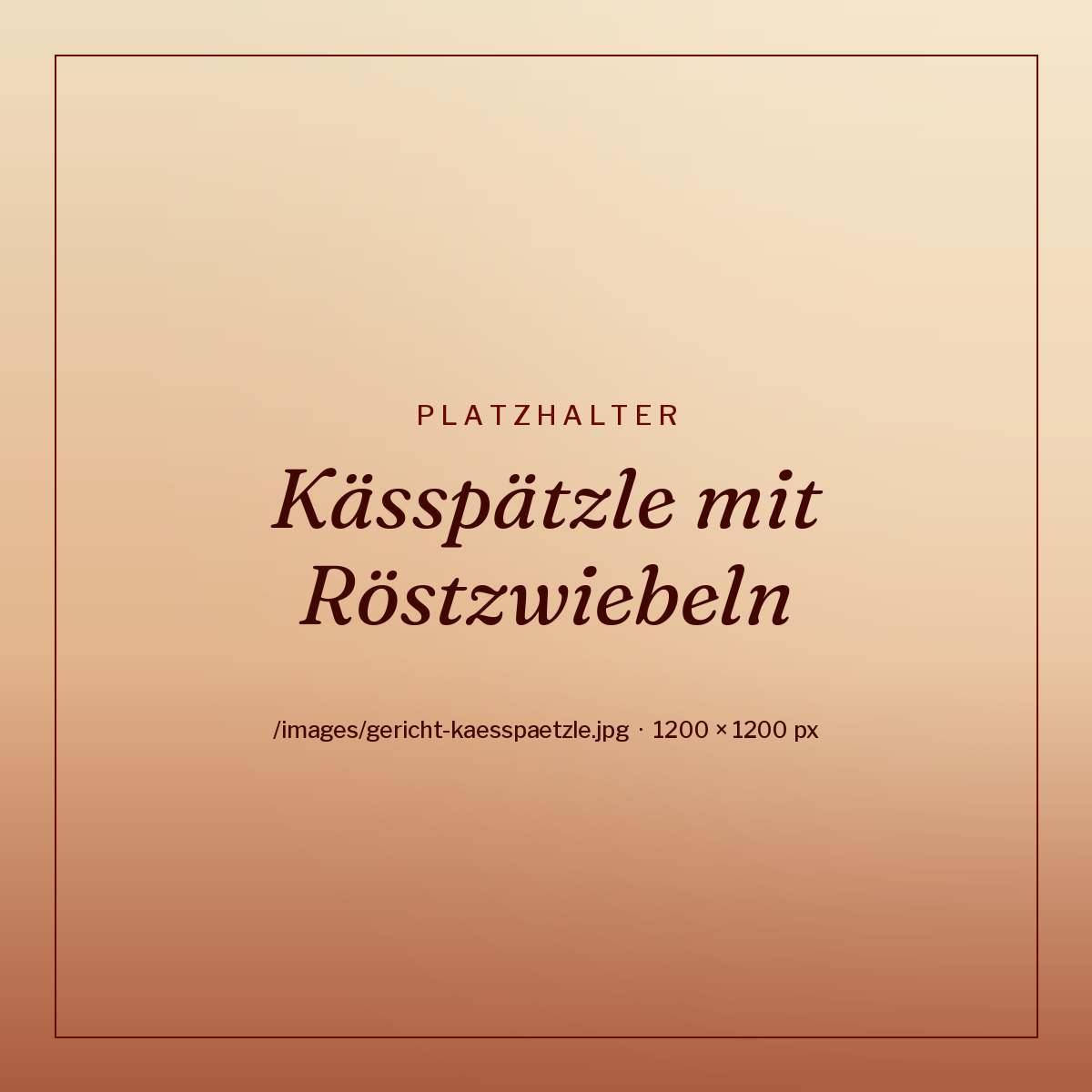 Kässpätzle