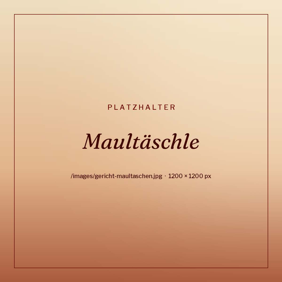 Maultäschle