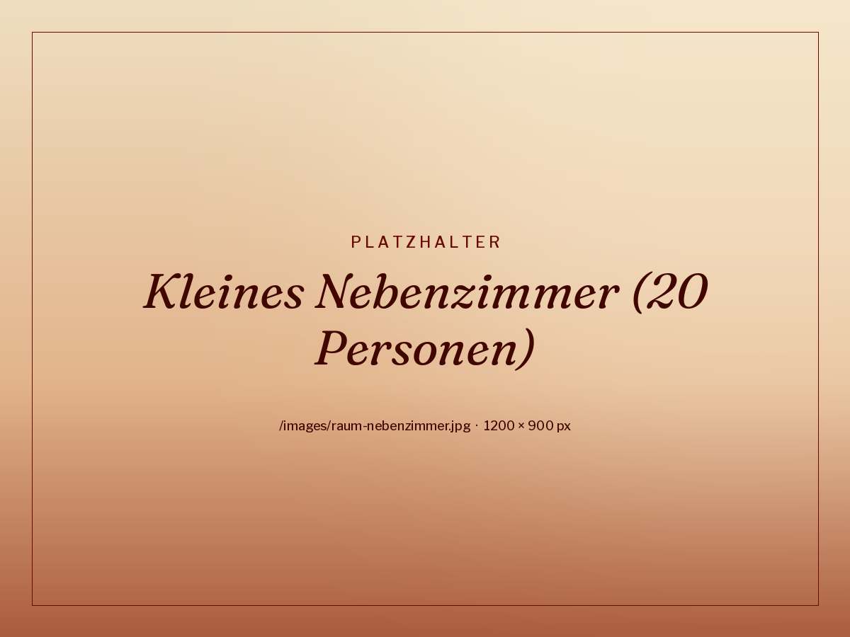 Nebenzimmer im Gasthof zum Kreuz