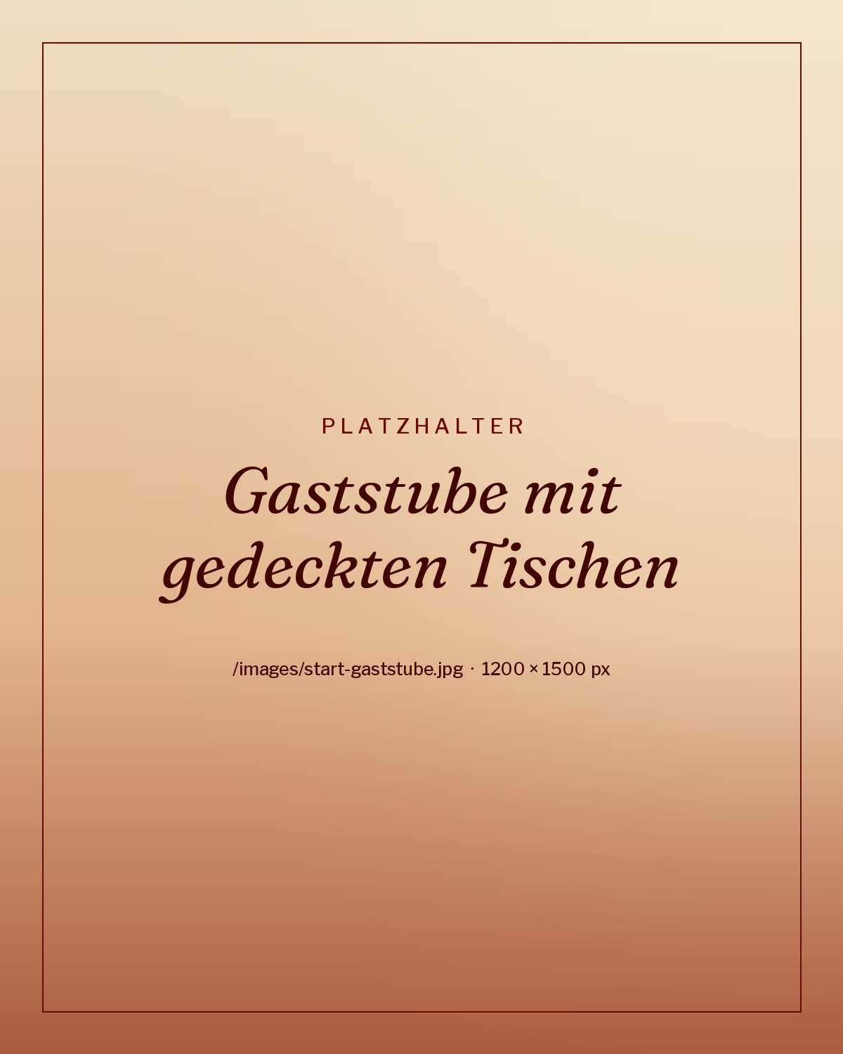 Gemütliche Gaststube im Gasthof zum Kreuz